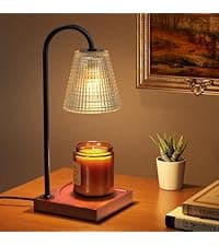 Hong-in Candle Warmer Lamp with Timer Dimmer,Birthday Gifts for Women Mom Sister,House Warming Gifts New Home Room Decor,Vintage Wax Warmer for Scented Wax Jar Candles