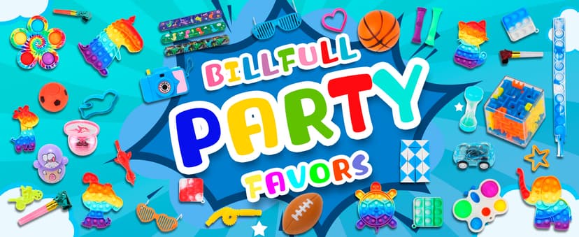 1000 Pcs Party Favors for Kids, Fidget Toys Bulk, Birthday Gift Toys, Fidgets Stocking Stuffers, Treasure Box Birthday Party, Goodie Bag Stuffers, Carnival Prizes, Pinata Filler Stuffers for Classroom B0CBDHC4BN