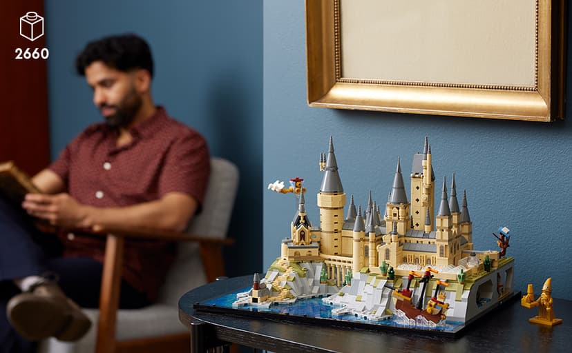 LEGO Harry Potter Hogwarts Castle and Grounds 76419 Building Set, Gift Idea for Adults, Buildable Display Model, Collectible Harry Potter Playset, Recreate Iconic Scenes from the Wizarding World B0BXQ6NRRN
