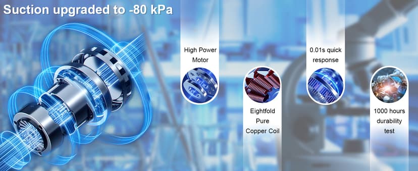 M11 Electric Mason Jar Vacuum Sealer Kit - with Wide and Regular Mouth Mason Lids, Jar Vacuum Sealer for Canning Jars, Vacuum Sealing Machine for Food Storage Black