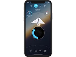 POWERUP 4.0 The Next-Generation Smartphone Controlled Paper Airplane Kit, RC Controlled. Easy to Fly with Autopilot & Gyro Stabilizer. for Hobbyists, Pilots, Tinkerers.