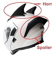 1Storm Motorcycle Modular Full Face Helmet Bike Flip up Dual Visor Sun Shield: HB89 Matt Black