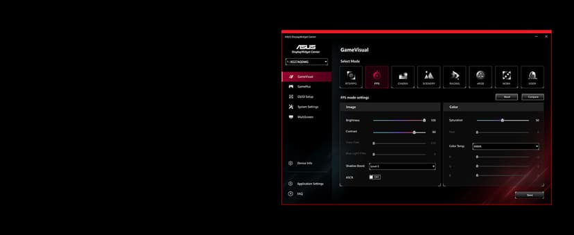 ASUS ROG Strix 27” 1440P OLED Gaming Monitor (XG27AQDMG) - QHD, Glossy OLED, 240Hz, 0.03ms, Custom Heatsink, Anti-flicker,Uniform Brightness, G-SYNC Compatible, 99% DCI-P3, DisplayWidget, 3yr warranty