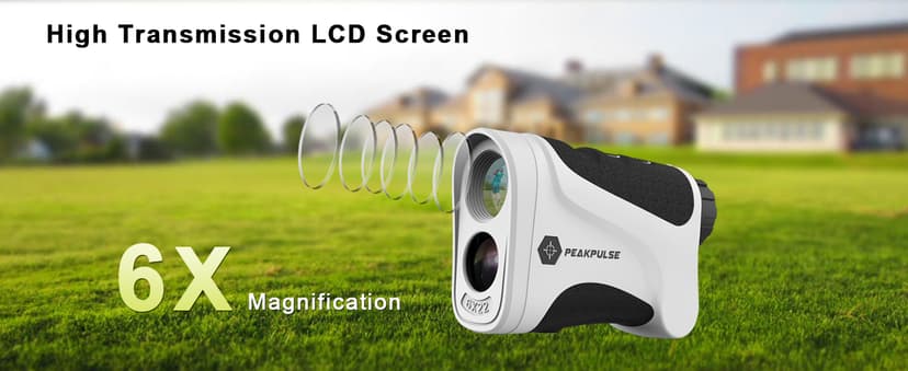 Golf Rangefinder 650/1200/1700 Yards Range Finder Golfing 6X Magnification 0.5 Yard Accuracy Flag Pin Lock Vibration Fast Focus