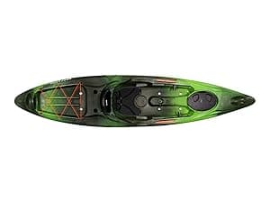 Perception Kayaks Outlaw 11.5 | Sit on Top Fishing Kayak | Fold Away Lawn Chair Seat | 4 Rod Holders | Integrated Tackle Trays | 11' 6"