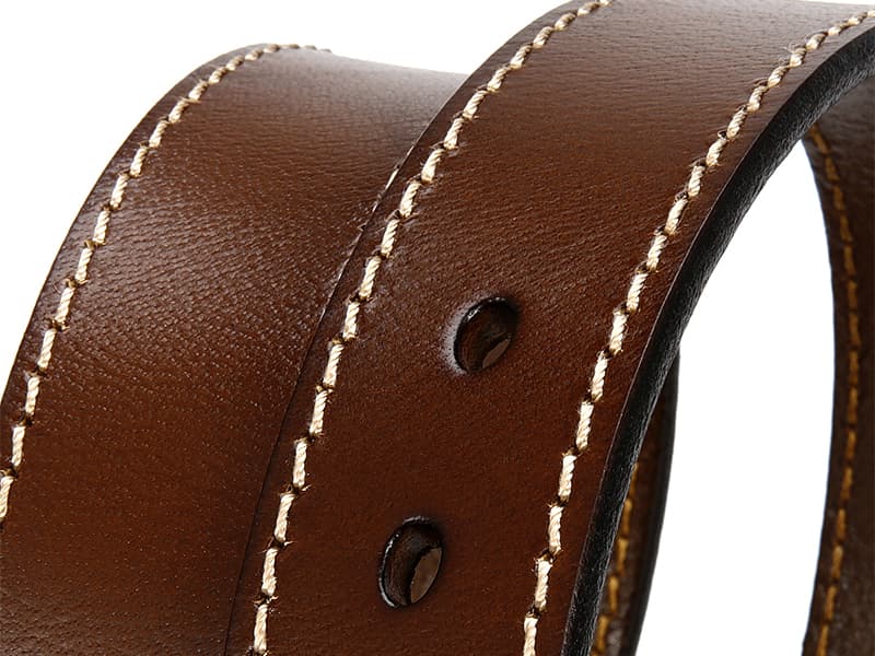 YOETEY Leather Gun Belt for Men - 1.5" Heavy Duty Belt for Work CCW