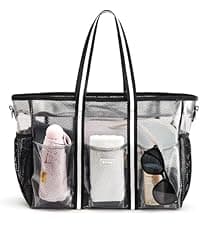 G4Free Beach Bag, Waterproof Sandproof Beach Tote Bag, Large Capacity Foldable for Women