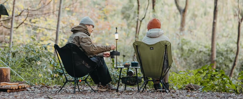 Naturehike YL01 Snap Camping Chair, 1 Second Setup Frame, 441lb Capacity Camp Chair, Portable & Lightweight Backpacking Chair