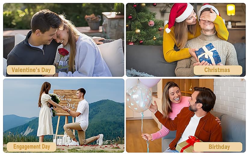 Engagement Couples Newlyweds Picture Frame 4x6, Engagement Gifts for Couples, Just Engaged Gift, Wedding Gifts for Newlyweds Bride Groom, Engaged Couple Picture Photo Frames for Desk Decor