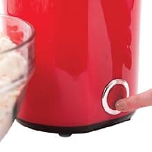 DASH Hot Air Popcorn Popper Maker with Measuring Cup to Portion Popping Corn Kernels + Melt Butter, 16 Cups - Aqua