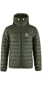 Fjällräven Expedition Pack Down Hoodie Men's Jacket - Lightweight Warm Packable Insulated Winter Layer for Hiking Trekking
