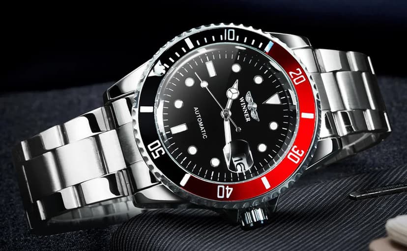 MASTOP Mens Automatic Mechanical Watches Stainless Steel Waterproof Luxury Automatic Watch for Men Top Brand Reloj Automático para Hombre