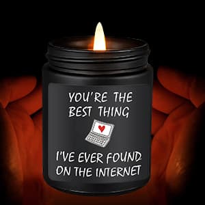 UDIKEFO Funny Gifts for Men, Gifts for Him, Christmas Gifts for Boyfriend Men, Anniversary Romantic Gifts for Him Boyfriend Husband,Candles Gifts for Men, Long Burning & Highly Scented