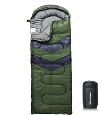 MalloMe Sleeping Bags for Adults Cold Weather & Warm - Backpacking Camping Sleeping Bag for Kids 10-12, Girls, Boys - Lightweight Compact Camping Essentials Gear Accessories Hiking Sleep Must Haves