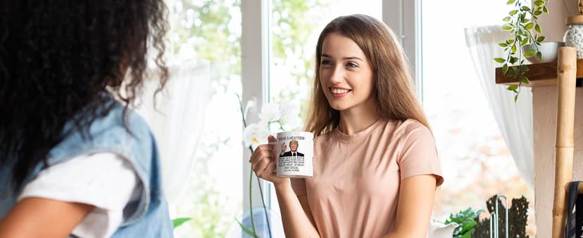 Aurahouse You're A Great Friend 11 Oz Coffee Mug, Christmas Gifts for Friends Men Women, Birthday Gifts for Best Friend, Funny Father's Day Gift Friends Present Ceramic Cup