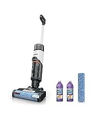 Shark | Wet Dry Vacuum Cleaner | Vacuum and Mop Combo | HydroVac MessMaster | 3-in-1 Self-Cleaning + Powerful Suction | 2 Brushrolls & 2 Solutions Included | Hardwood Floor & Area Rug Cleaner | AW261