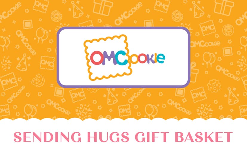 Sending Hugs Gift Basket Care Package Chocolate Brownies Food Gift For Women | Nut Free Dairy Free | Sending Love