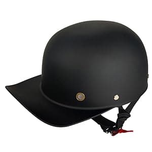 Vintage Motorcycle Helmet Men and Women Adults Open-Face Motorbike Helmets Retro Half Helmet Fashion Baseball Cap Casco DOT Approved