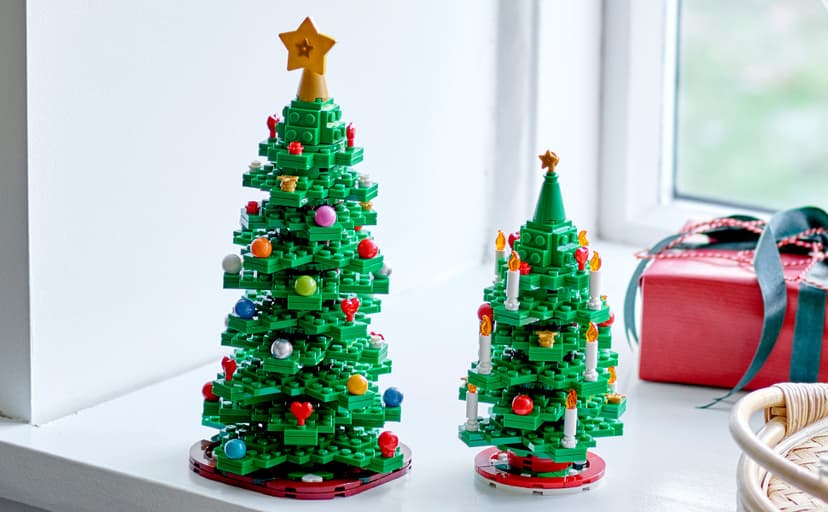 LEGO Christmas Tree - Building Toys for Kids, Boys & Girls, Ages 12+ - Mini Christmas Tree Decorations for Tabletop & Home - Gifts for Boys & Girls - 40573