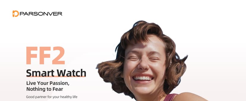 Parsonver Parsonver Smart Watch, 5ATM Waterproof Swimming Watch, Fitness Activity Tracker with 110+ Sports Modes, Heart Rate/Sleep/SpO2/Calories Monitor, Pedometer, Fitness Watch for Android & iPhone, Rose Gold