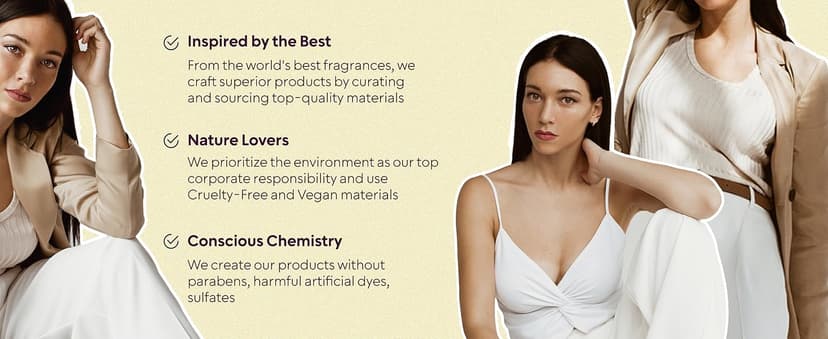 BellaVita Luxury Women's Perfume Gift Set (4x20ml) | Notes of Floral, Sweet, Spicey Red Fruit, Vanilla & Musk | DATE, SENORITA, GLAM & ROSE | French Parfum Collection Gift Set