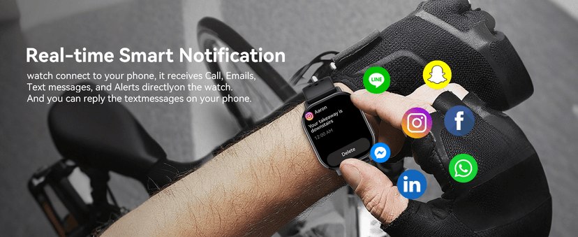 Smart Watch for Men GPS, 2.06"HD Colorful AMOLED, 2026 Multisport Fitness Tracker with Bluetooth Call/Compass/Barometer/Altitude 5ATM Water-Resistance Heart Rate/Sleep Monitor, Outdoor for Android iOS