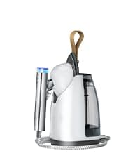 Steamer for Clothes,Sundu Portable 2-in-1 Travel Steamer&Iron,15s Fast Heat-up,100ml Water Tank,Ironing Gloves,25 Min Powerful Continuous Steam,1200W&4 Modes Light Steam Iron for Travel&Home(Blue)