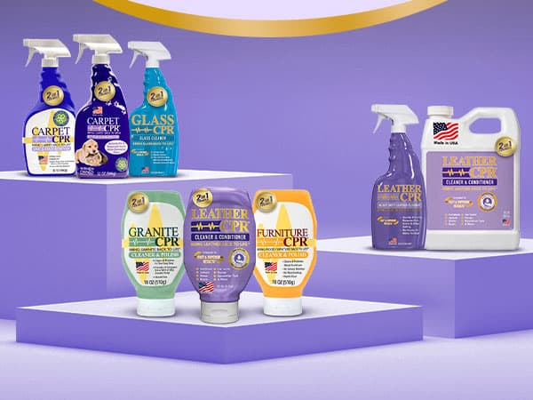 Leather CPR Cleaner & Conditioner 18oz - Cleans, Conditions, Restores & Protects Leather Furniture, Handbags, Car Seats, Interior, Jackets, Boots, Purses, Shoes, Couch, Saddles, Tack & More