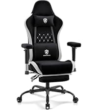 Office Chair,Ergonomic Office Desk Chair with 2D Adjustable Lumbar Support,3D Headrest,2D Arms,330LBS High Back Mesh Computer Home Office Chairs Rolling Tilting Swivel Executive Chairs Black