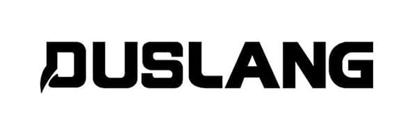 DUSLANG 17 Inch Laptop Backpack for Travel Water Resistant College Backpack for Men/Women Laptop Bag with USB Charging Port,Black