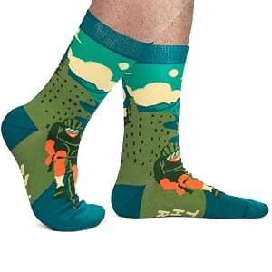 Premium Cotton Blend, Super Soft, Durable, Cycling Gift for Men and Women, Funny Novelty Socks, Bicycle Lovers Lavley Bike Socks Funny Gifts for Cyclists and Bicycle Lovers Men and Women B0C5PLB5V7