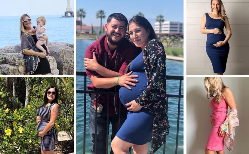 Rnxrbb S-2XL Women Summer Sleeveless Maternity Dress Pregnancy Tank Scoop Neck Mama Clothes Casual Bodycon Clothing