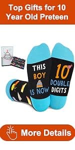 Juesly Birthday Gifts for Boys, 5-18 Years Old Sock for Boys, Presents for 5-18 Year Boy B0DLBBHX51