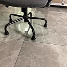 5PCS Bell Glides 2" Replacement Office Desk Chair or Stool Swivel Caster Wheels,Easy Conversion from Wheeled Casters to Stationary Feet to Protect Wood or Hardwood Floor