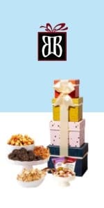 Gift Basket with Assorted Sweets, Cookies and Nuts