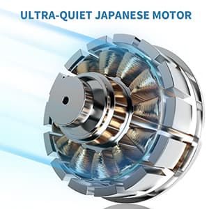 Efaithtek Automatic Single Watch Winder for Automatic Watches,Rotating Watch Case with Japanese Quiet Motor,AC Adapter or Battery Powered