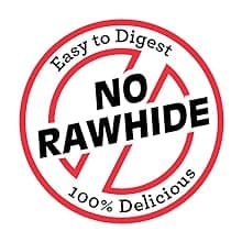 Dreambone Triple Flavor Twisties, 25 Count, Rawhide-Free Dog Chews Made with Real Beef, Pork & Chicken, 7.05 Ounce (Pack of 1)