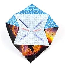FOLDOLOGY - The Origami Puzzle Game! Brain Teasers for Tweens, Teens & Adults | Travel Game, Hands-On STEM Toy, Stocking Stuffer, Gift for Ages 10+ | Fold the Paper, Complete the Picture | 100 Puzzles