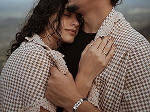 Gift for Men Infinity Bracelet for Men Dad Husband Boyfriend Son Grandson Brother Nephew Uncle Brown Braided Leather Forever Linked Together Stainless Steel Engraved with Love You Forever Jewelry 7.5|8.5|9 Inches