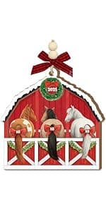 Neighbor Christmas Ornament 2025 – Neighbor for Women Men, Friendship Ornament for Bestfriends, Merry Christmas Next Door Neighbor Gift Idea, Wooden Hanging Tree Decoration