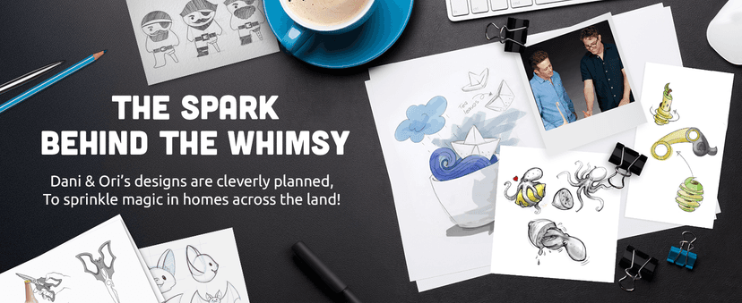 OTOTO Splatypus Jar Spatula for Scooping and Scraping - Unique Fun Cooking Kitchen Gadgets for Foodies - BPA-free & 100% Food Safe - Crepe Spreader