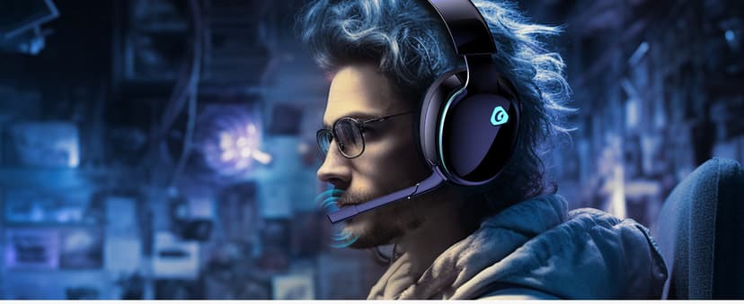 Gtheos 2.4GHz Wireless Gaming Headphones for PS5, PS4 Fortnite & Call of Duty/FPS Gamers, PC, Nintendo Switch, Bluetooth 5.3 Gaming Headset with Noise Canceling Mic, Stereo Sound, 40+Hr Battery -Black