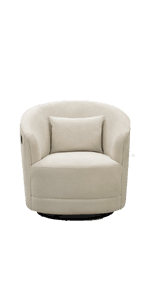 Nurture& The Manual Glider Premium Modern Recliner Nursery Glider Chair with Spill, Stain Proof Fabric | Designed with a Thoughtful Combination of Function and Comfort | Water Repellant (Gray)