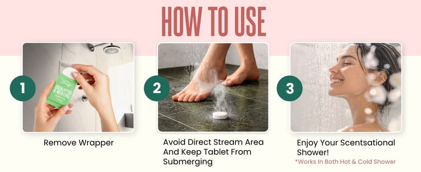 Cleverfy Shower Steamers Aromatherapy for Women and Men – Self-Care Shower Bombs for Stress Relief and Relaxation – 6 Tablets