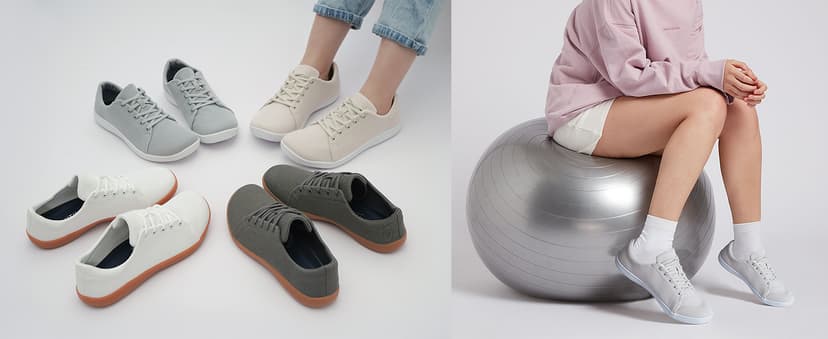 WHITIN Women's Minimalist Barefoot Shoes | Zero Drop Sole | Wide Width Fashion Sneaker