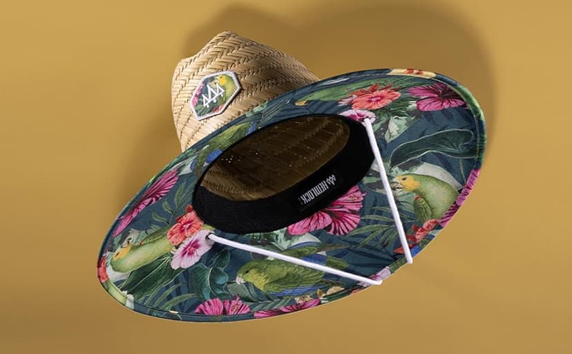 Hemlock Hat Co. Straw Visor for Women | Packable Beach Visor & Sun Visor | Sun Protection | One Size | Hemlock