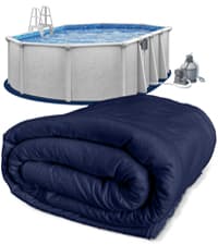 Shop Square 12-Foot Pool Liner Pad for Above Ground Pools - Under Pool Padding, Above Ground Pool Pad, Puncture Protection, Extend Liner Life, Durable Geotextile Material