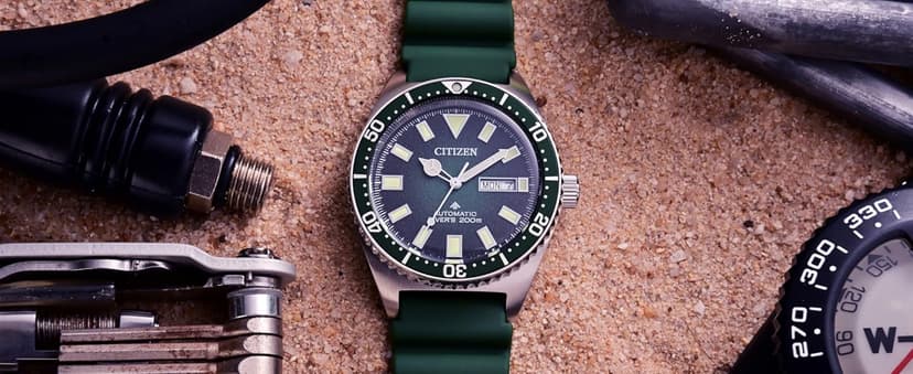 Citizen Men's Eco-Drive Weekender Watch in Stainless Steel with Blue Polyurethane strap, Blue Dial (Model: AW1158-05L)