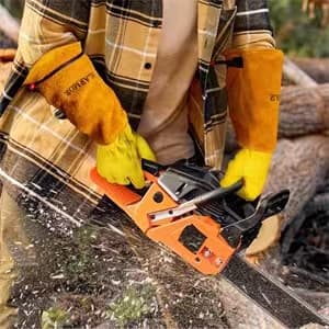 Long Gardening-Gloves Women/Men-Thorn proof Rose Pruning Heavy Duty Gauntlet, Best Garden Gifts for Gardener-L