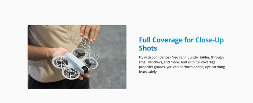 DJI Neo Three-Battery Combo, Mini Drone 4K UHD Camera for Adults, 135g Self Flying Drone That Follows You, Palm Takeoff, Subject Tracking, QuickShots, Stabilized Video (Controller-Free)